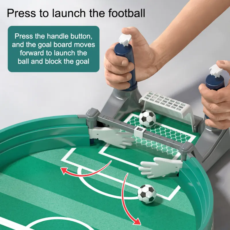 Soccer Table Football Board Game for Family Party - Portable Sport Outdoor Toy Gift for Kids 1