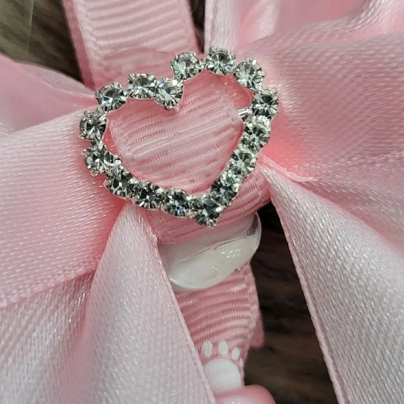 Pram Charm with pink Acrylic Dummy Pendant - Perfect for Baby pushchair 5