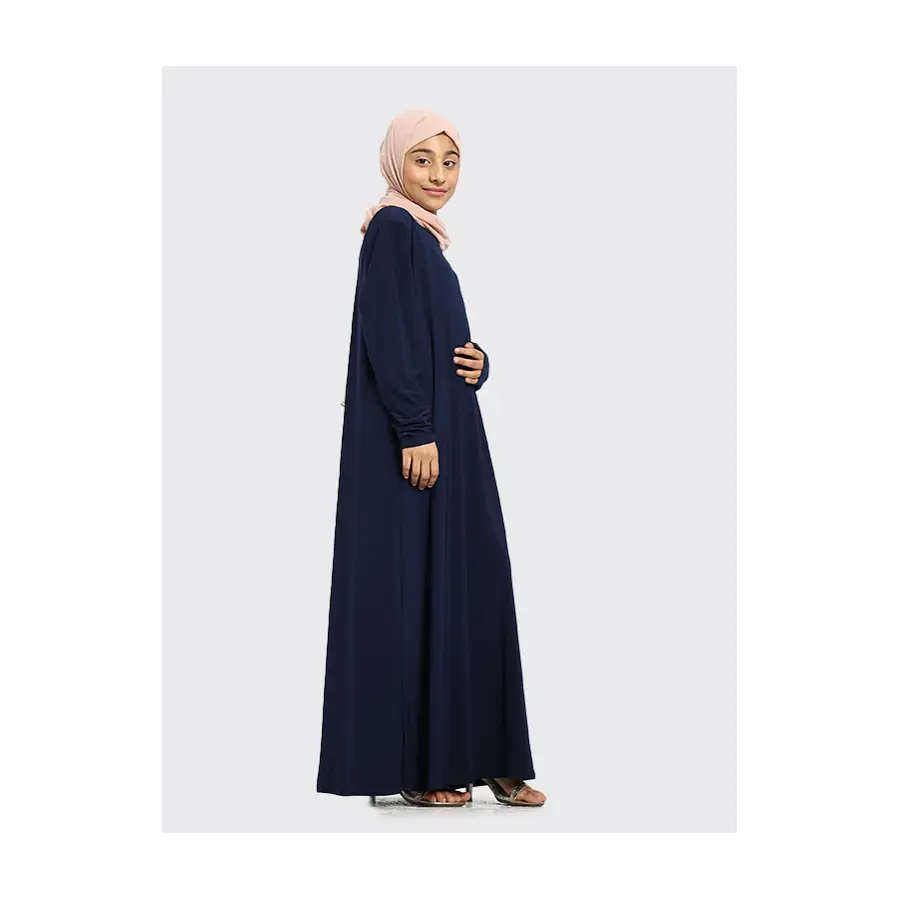 Girls Navy Inigo Abaya