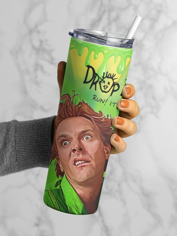 Drop Dead Fred, Snotface 20oz Tumbler Cup, Insulated Tumbler,drop dead Fred movie Quote, 20oz Tumbler, Be Different Design, 20oz Skinny Tumbler, Cup, Bottle, Drinkware, Cup, Insulated Tumbler.  Stylish Insulation 2