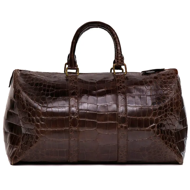 Ralph Lauren Travel Bag Brown Exotic