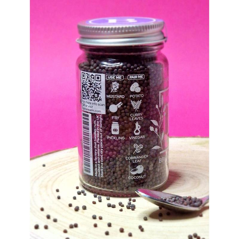 Brown Mustard Seeds (Organic) - 85 grams 2