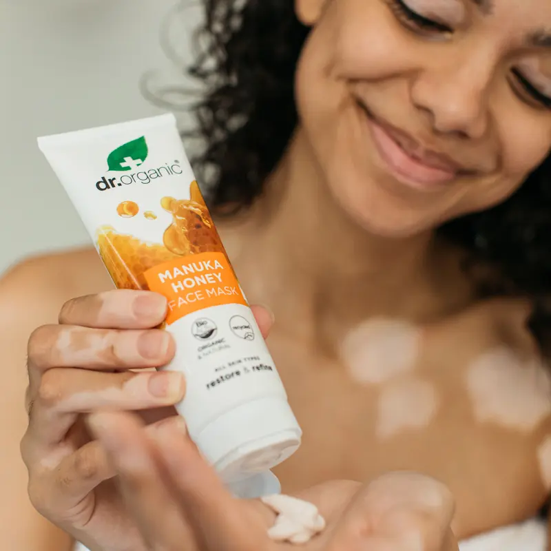 Dr. Organic Manuka Honey Face Mask for all skin types Clay Cleansing Cleansing Facial Restore Sensitive Comfort 5
