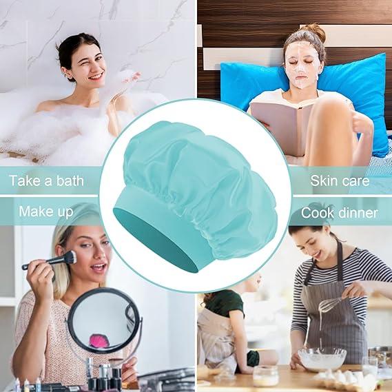 Product Introduction of Silk Bonnet Satin Bonnet, Silk Hair Wrap for Sleeping, Soft and Comfortable Silk Sleep Cap 4