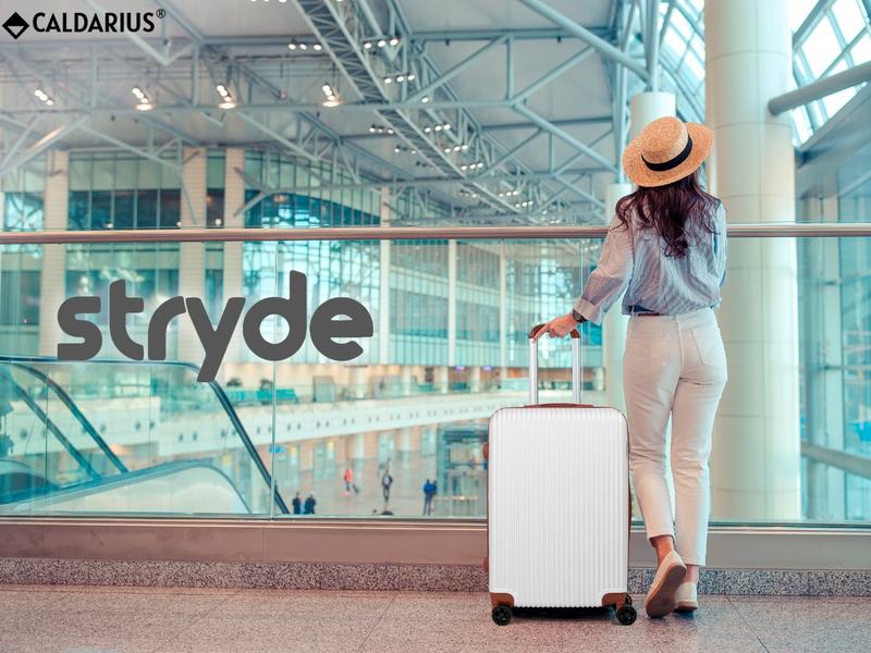 CALDARIUS Suitcase Large | Large Suitcase | Hard Shell | Large Suitcase |3 Digit Combination Lock|Lightweight l 4 Spinner Wheels|Large 28" Hold Check in Luggage| lTelescopic Handle Trolley (White) 7