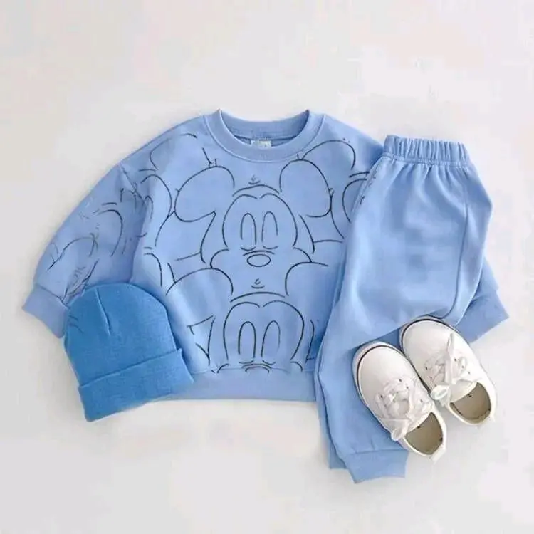Baby Toddler Mouse Tracksuit - Soft and Cozy