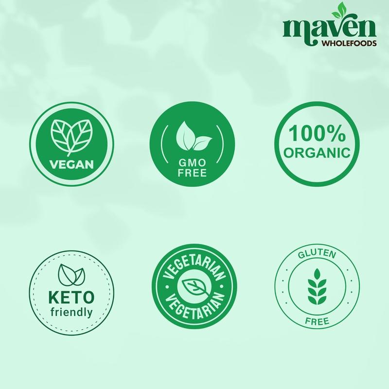 Maven Wholefoods Organic White Rice Flour 2kg - Gluten-Free, High Fibre & Protein, Certified Organic, Suitable for Vegetarian & Vegan - Grain, Carb 6