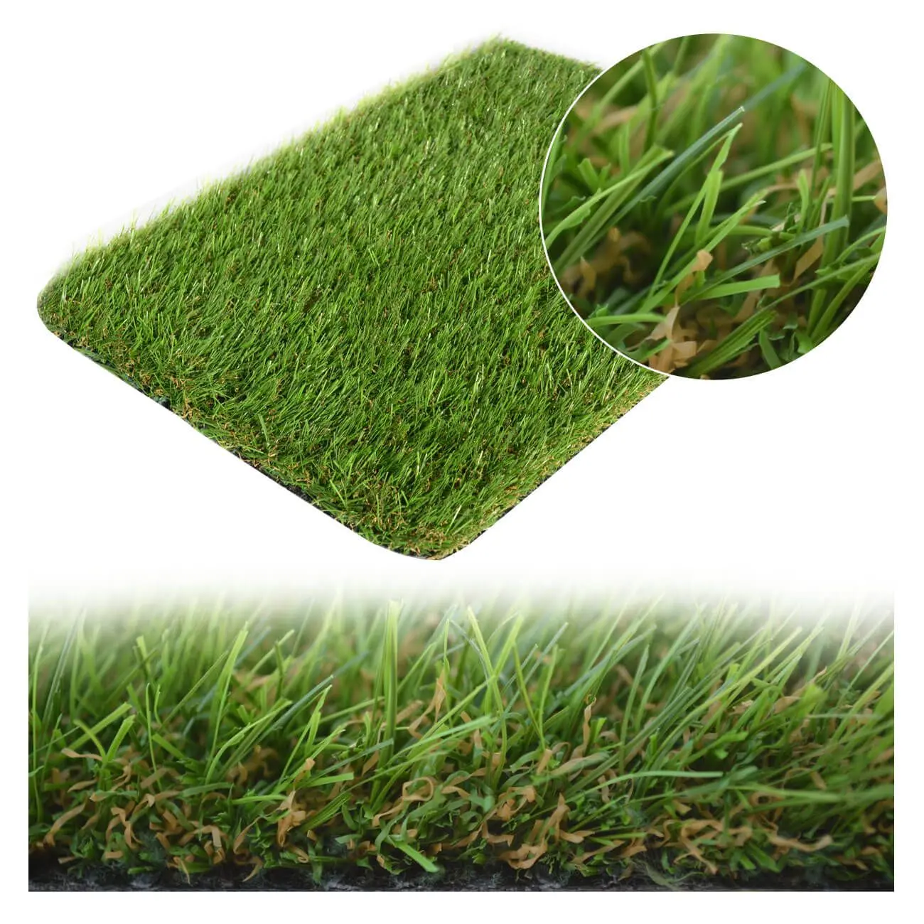 Troon 30 mm Artificial Grass, Plush Artificial Grass, Premium Artificial Grass, Kids & Pet-Friendly Artificial Grass, 5 Years Warranty