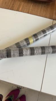 Product Review of Striped Pattern Wallpaper, 1 Roll Waterproof Self-adhesive Wallpaper, Peel & Stick Sticker for Living Room & Dining Room & Bedroom from p**🤗 0