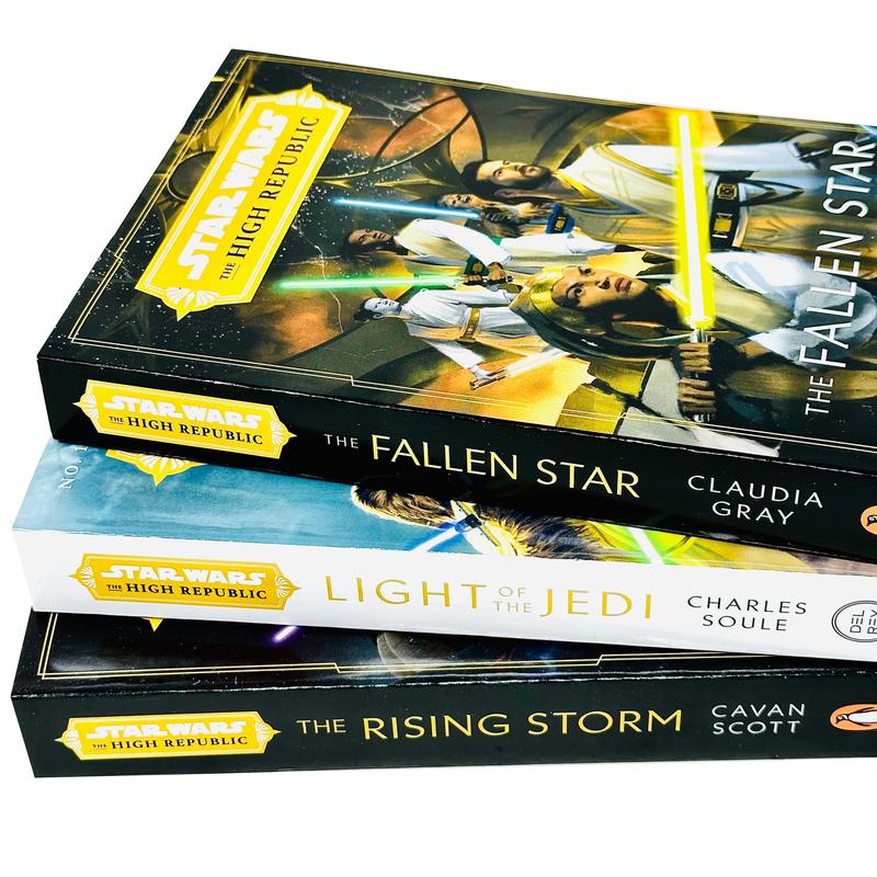 Star Wars: The High Republic Series 3 Books Collection Set (Light of the Jedi, Rising Storm & Fallen Star) 1