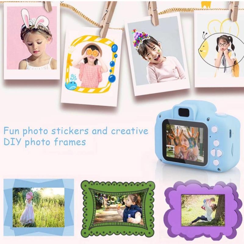 Kids Camera/Kids Digital Camera/Mini Toy Camera with 1080P Screen & 32GB SD Card/Creative Gifts for Children. For Colorful Memory toys 4