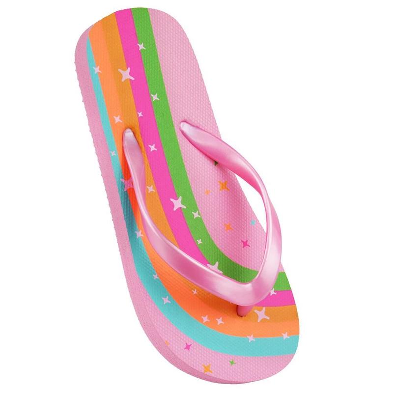 A2Z 4 Kids Girls Flip Flop Lightweight Soft Cushioned Footwear Arch Support Slipper For Spring, Summer, Travel & Beach Slippers Shoes 4