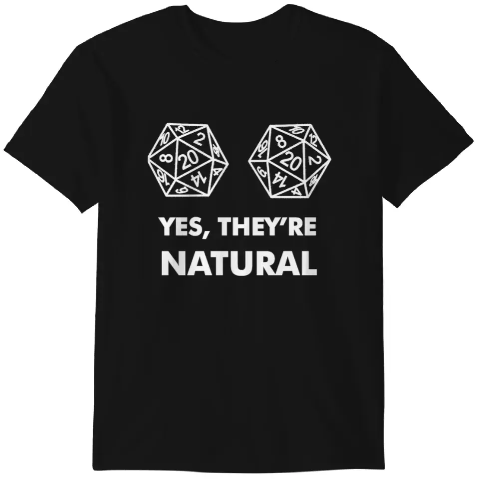 d20 ye theyre natural T-Shirts Gildan Heavy Cotton