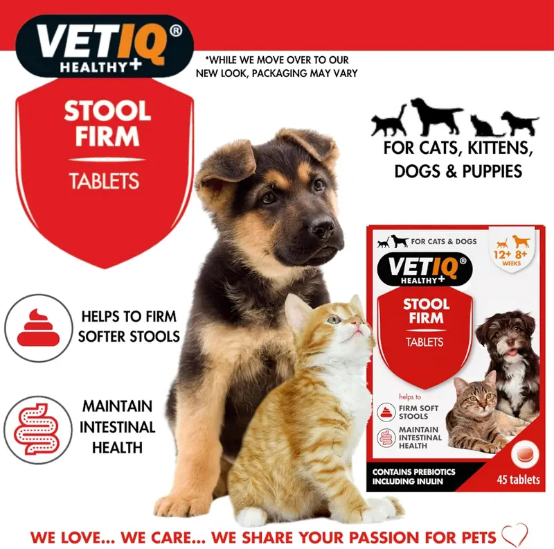 VetIQ Stool Firm (45 Tablets) Clear 3