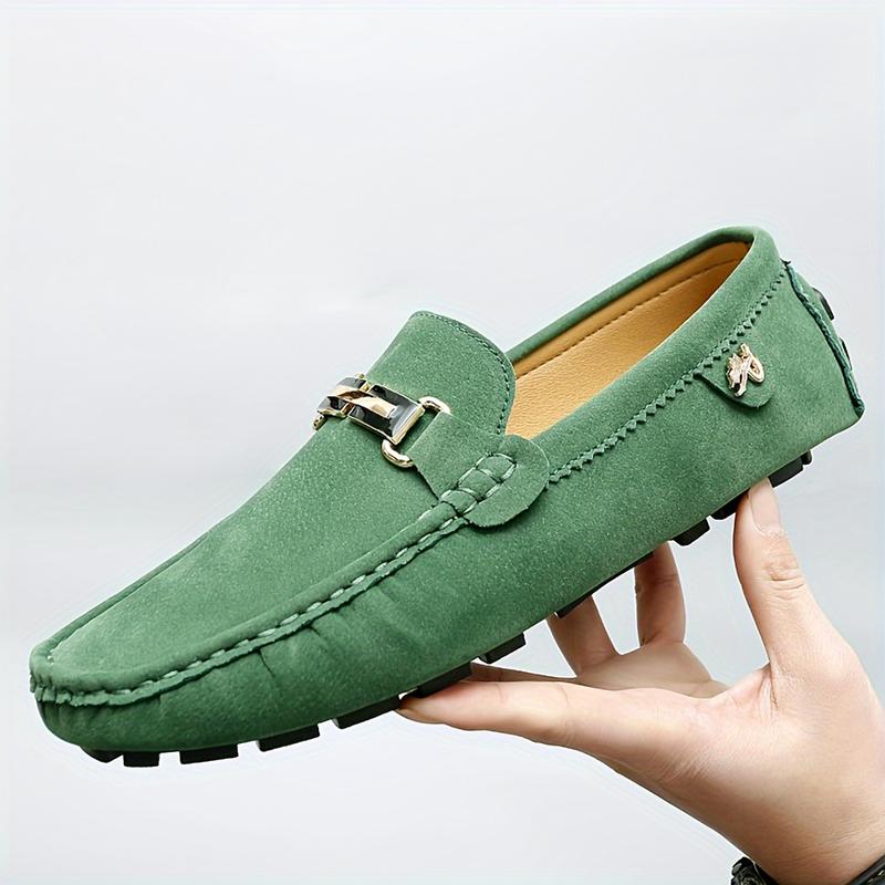 Product Introduction of [Soft Sole] Women's Slip-On Loafers |     Soft Sole |     Anti-Skid |     Solid Color Moccasin Flats |     Rubber Sole 2