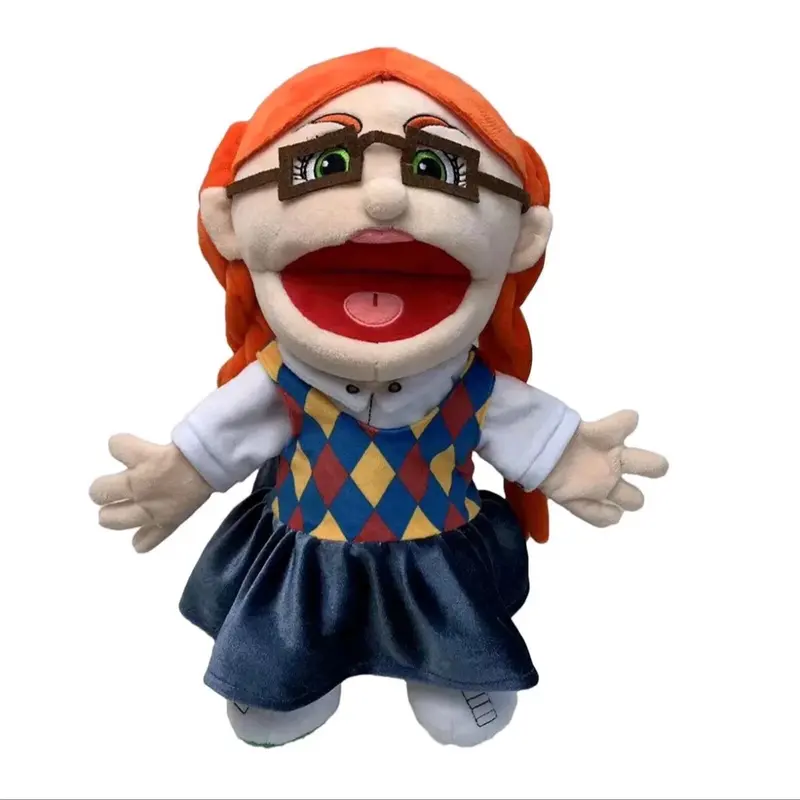 Jeffy Mum / Dad / Penelope Variations Soft Hand Puppet for Imaginative Play - Stuffed Toy 7