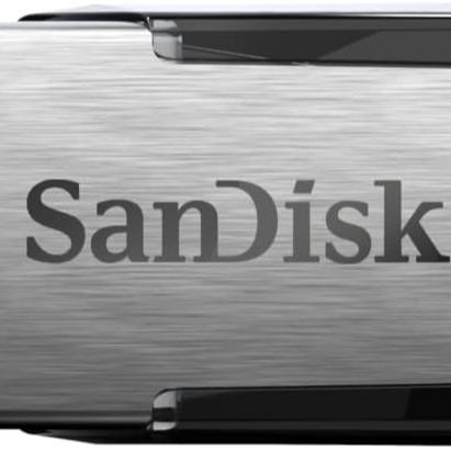 SanDisk 128GB Ultra Flair USB 3.0 Flash Drive USB stick, Memory stick with transfer speeds up to 150 MB/s, Password protection, Durable, Sleek Metal Casing Silver/Black 1
