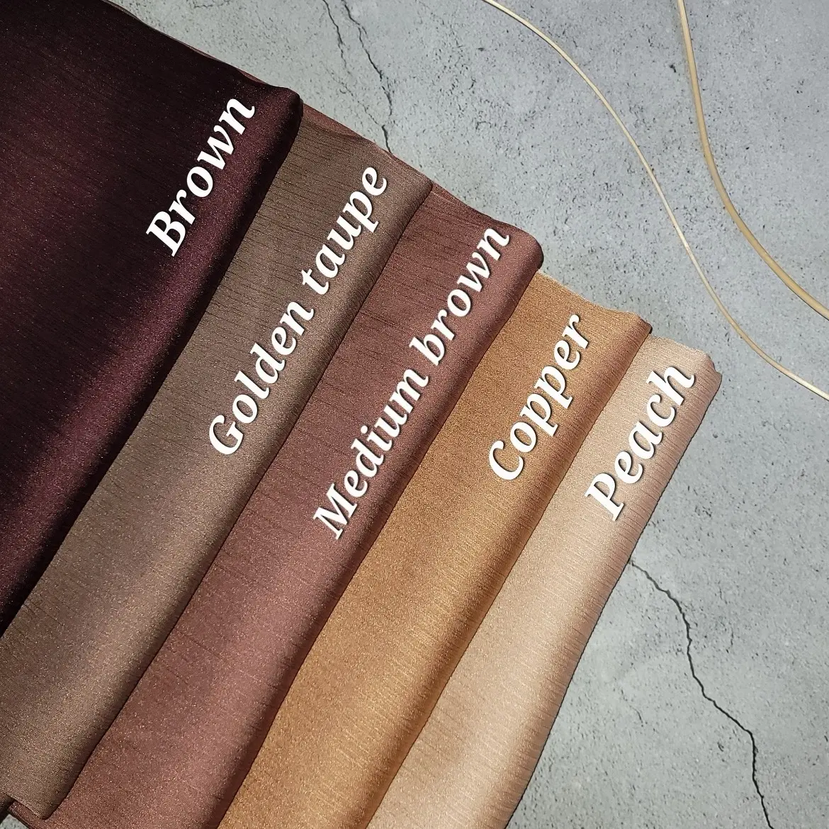 Silk stain hijabs