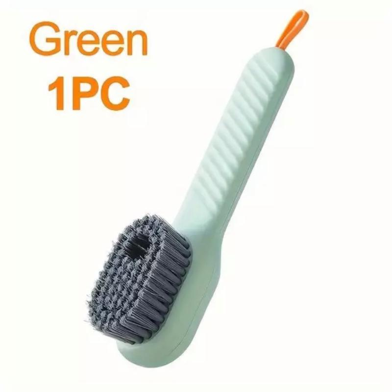 1-2pcs Laundry Soap Dispenser Scrubbing Brush For Cleaning Shoe Cleaning Brush 7