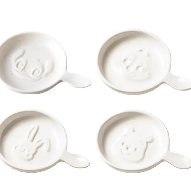 Set of Four Sauces Dishes - Perfect for Serving Your Favorite Sauces on Plates 1