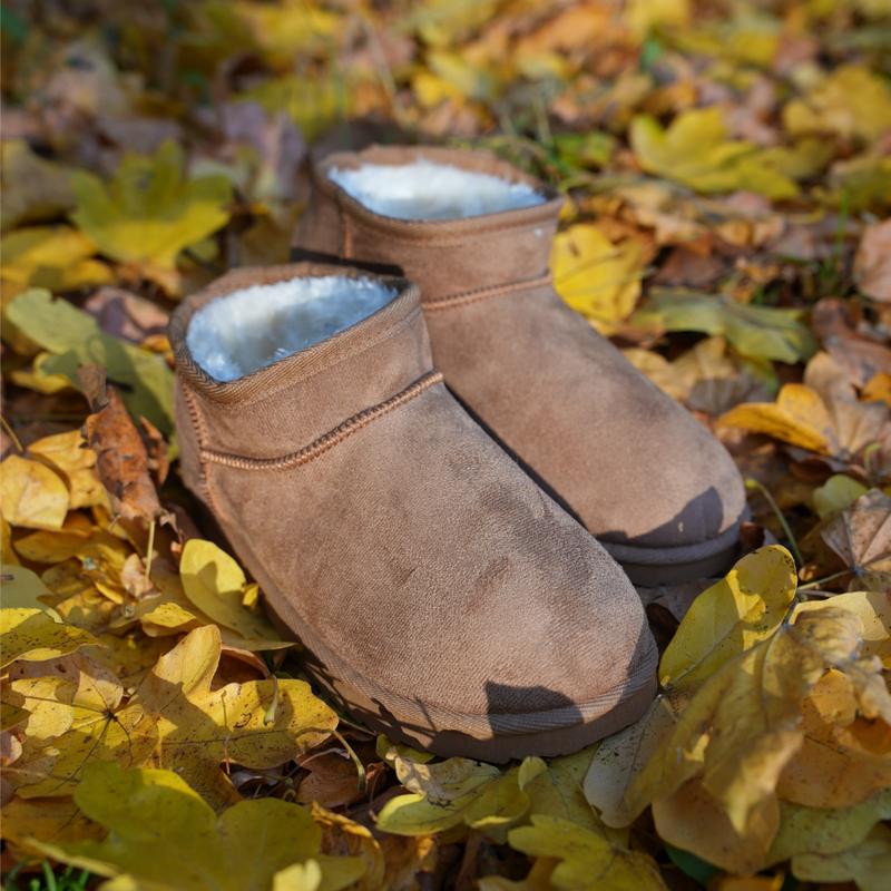 Addison Women’s Microfiber Low-Cut Boots - Cozy and Stylish Winter Footwear 1