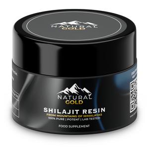 NATURAL GOLD Shilajit Resin, Original  Lab Tested Certified Himalayan Shilajit - Gold Grade - Pure, Rich in Fulvic Acid & 85+ Minerals  (Pack of 1) Optimum Healthcare Vitamin Fitness Edible Dietary Supplement - Sold 2M+ Servings
