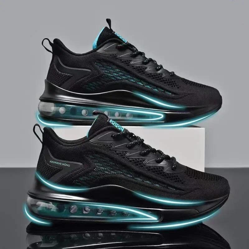 Men's Running Shoes Air Cushion Men's Spring and Autumn New Trendy Breathable Soft Bottom Men's Casual Sneaker 8