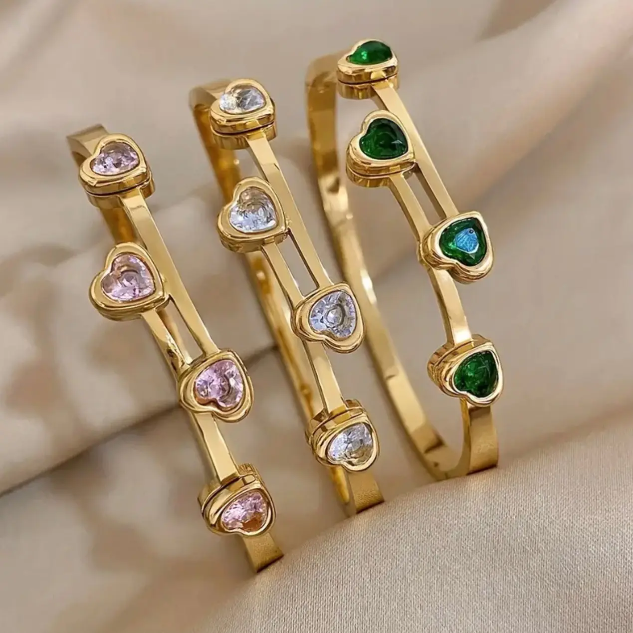Elsa Stainless Steel Bangle