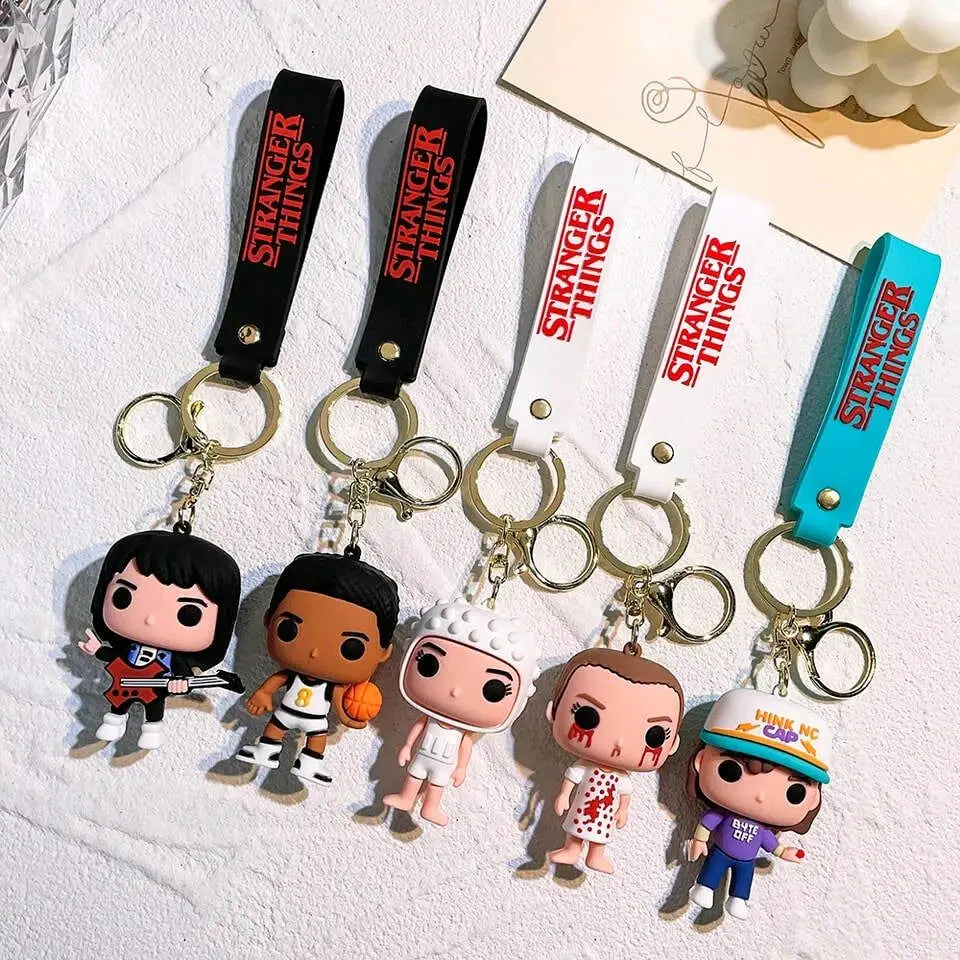 Stranger Things Theme 3D Keyring - Perfect for Fans of the TV Show
