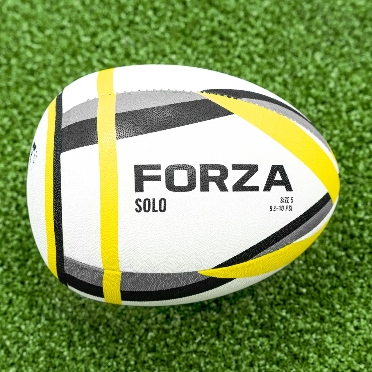 FORZA Rugby Rebounder Training Ball - Durable Rubber Surface, Multiple Sizes Available