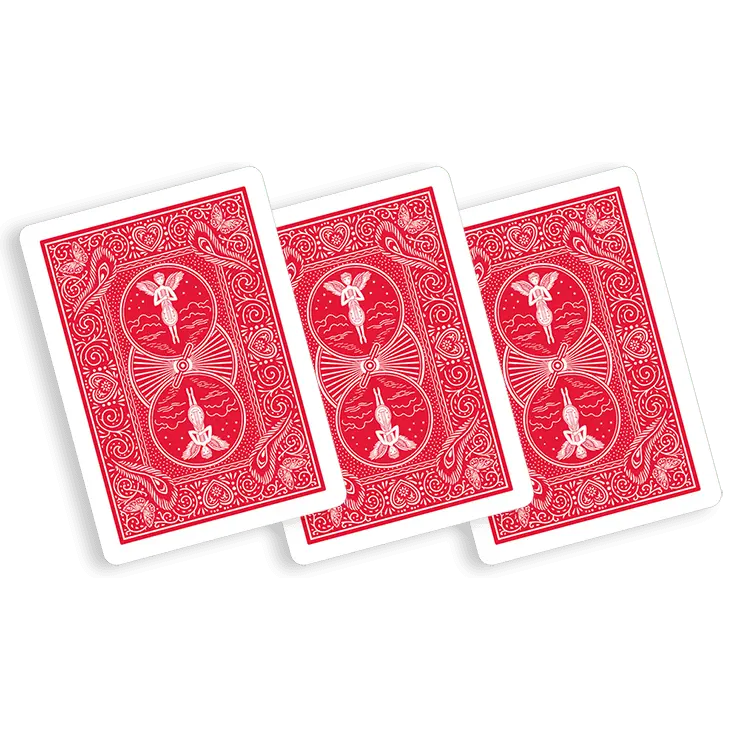 Bicycle Svengali Deck Mandolin in Red by Bicycle 1