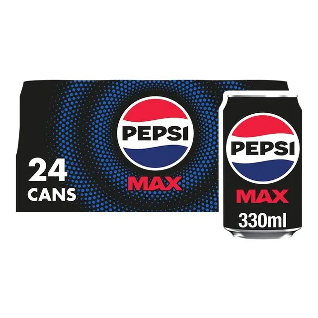 Pepsi Max 24 x 330ml - Refreshing Maximum Taste Soda - #popfizzahh #nosugar #drinks #krazysavers