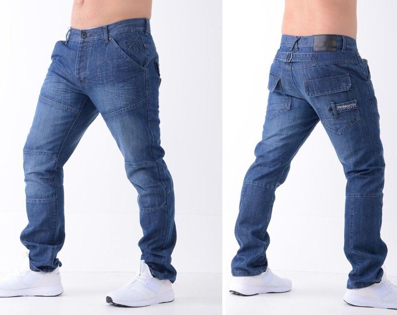 Mens Jeans Crosshatch Regular Fit Grey Blue Black Sizes 28"-48" Straight Leg Denim Menswear Pocket Streetwear Pants Trouser Classic Buckle Day Casual Casual Underwear Beige 7