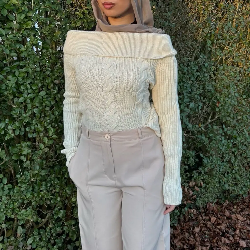BARDOT JUMPER TOP, WOMENSWEAR, CABLE KNIT