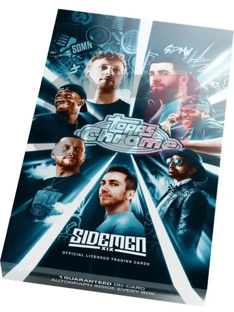 ***LIVE OPENING*** TRADING CARDS Sidemen Topps Chrome Cards