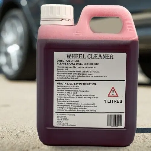 1L Alloy Wheel Cleaner PRO Strong Strength Acid-Free as Used by Valeters