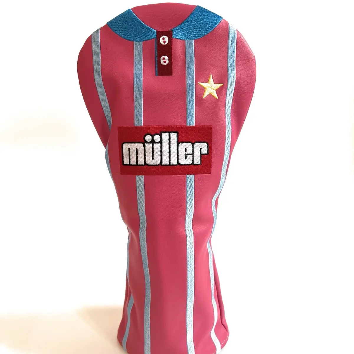 Retro Aston Villa Driver Headcover - Aston Villa Golf Driver Headcover