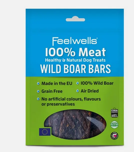 Feelwells /  Healthy Natural Training Treats / Cheese / Chicken / Liver / Duck / Venison / Wild Salmon and Fish Flavour 4