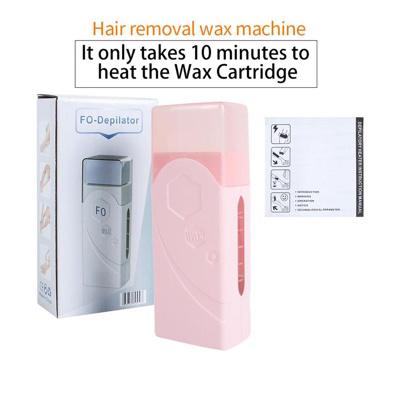 Professional Roll-On Waxing Kit for Women & Men – All-in-One Hair Removal System with Heated Wax Roller, Soft Wax Warmer for Large Body Areas, At-Home Spa Quality 2