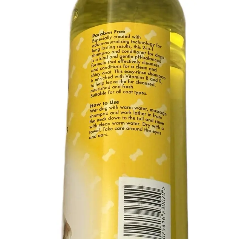 Just 4 Dogs 2 In 1 Conditioning Shampoo Lemon Drizzle 500ml Puppy Dog Odour Control Free Shipping Puppies Home Bath 2