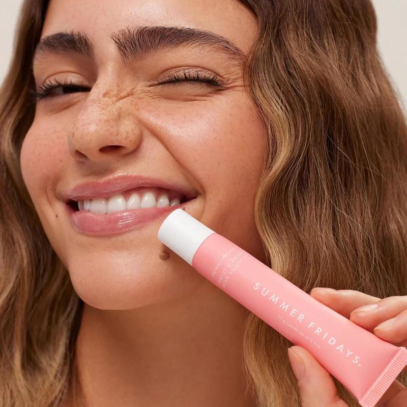 Product Introduction of Summer Fridays Lip Butter Balm - Conditioning Lip Mask and Lip Balm for Instant Moisture, Shine and Hydration Skincare Moisturizer Hydrate Hydrating Moisturizing Comfort 11