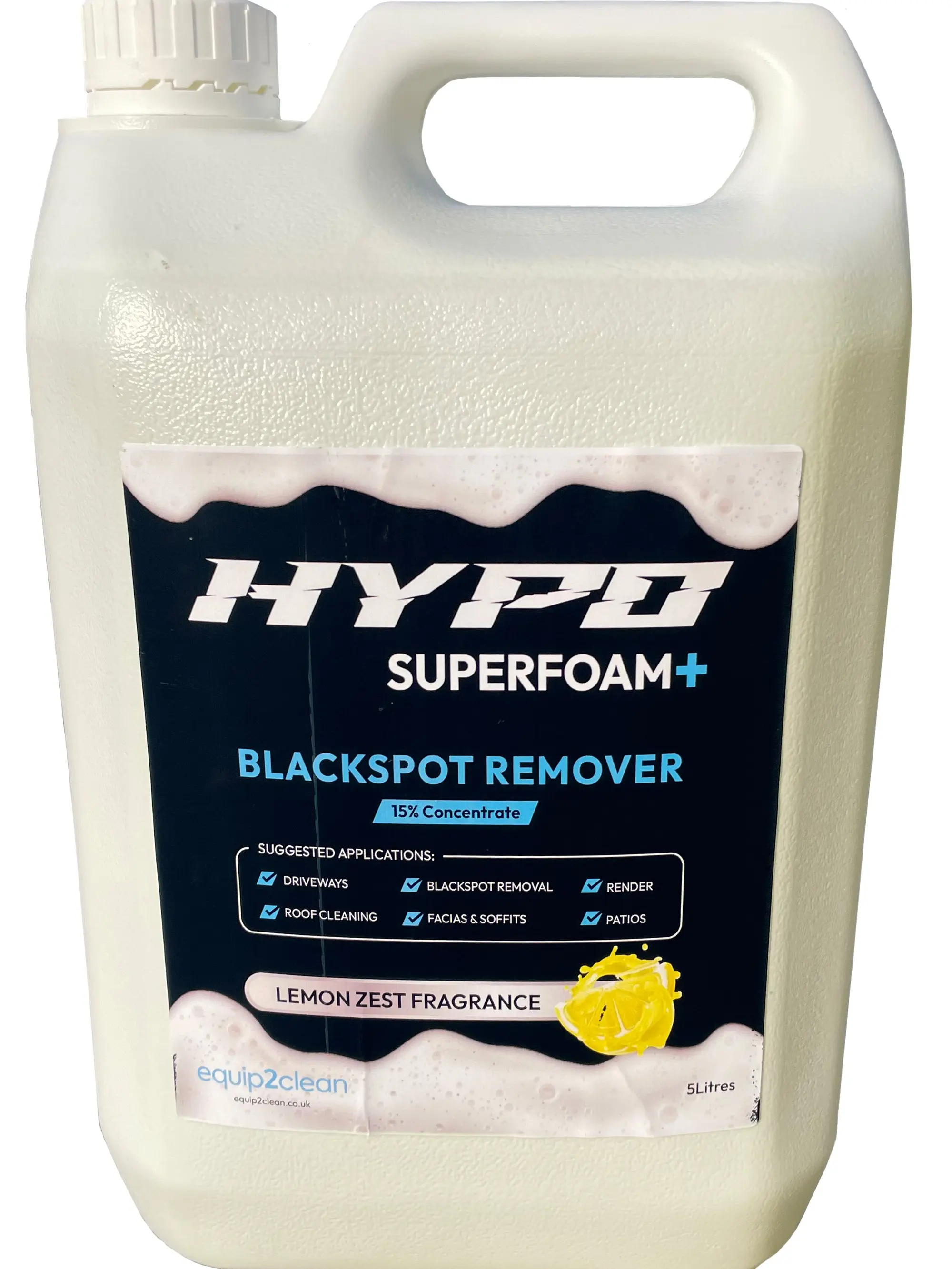 Hypo SuperFoam+ 10L (Blackspot Remover) Softwash Solution Cleaning Household