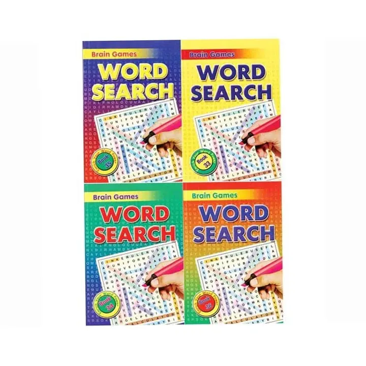 Brain Games A5 Word Search 160 Pages Book 1 Random Assorted Book 0