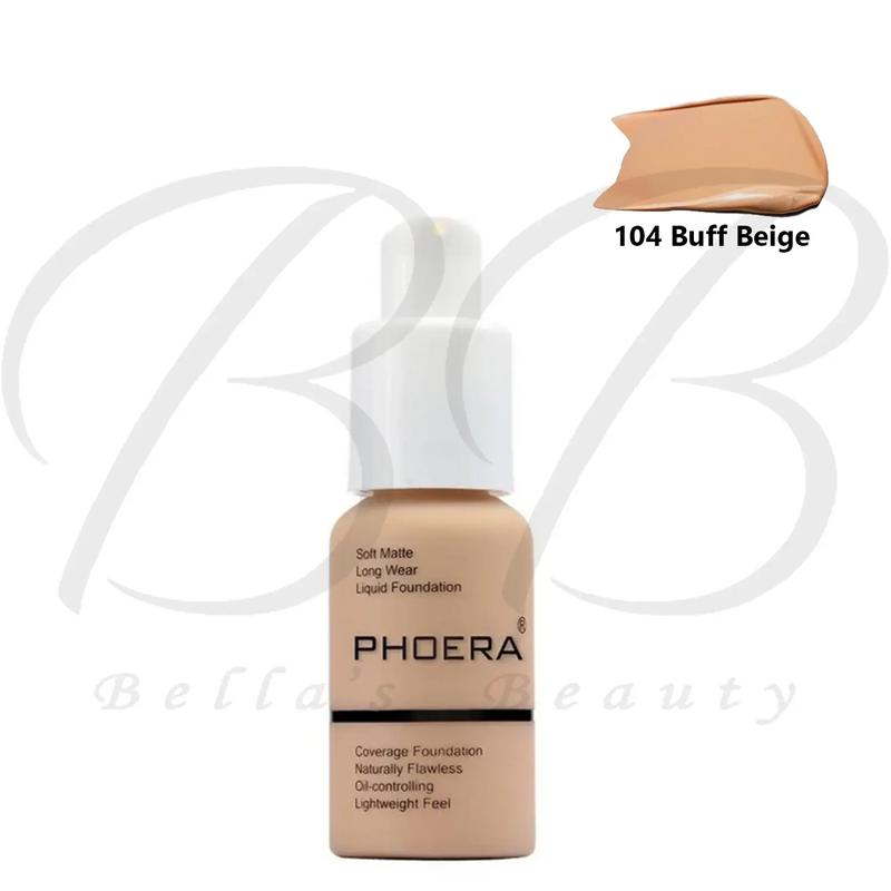 PHOERA Bottle Liquid Matte Flawless Long Lasting Foundation 30ml 4