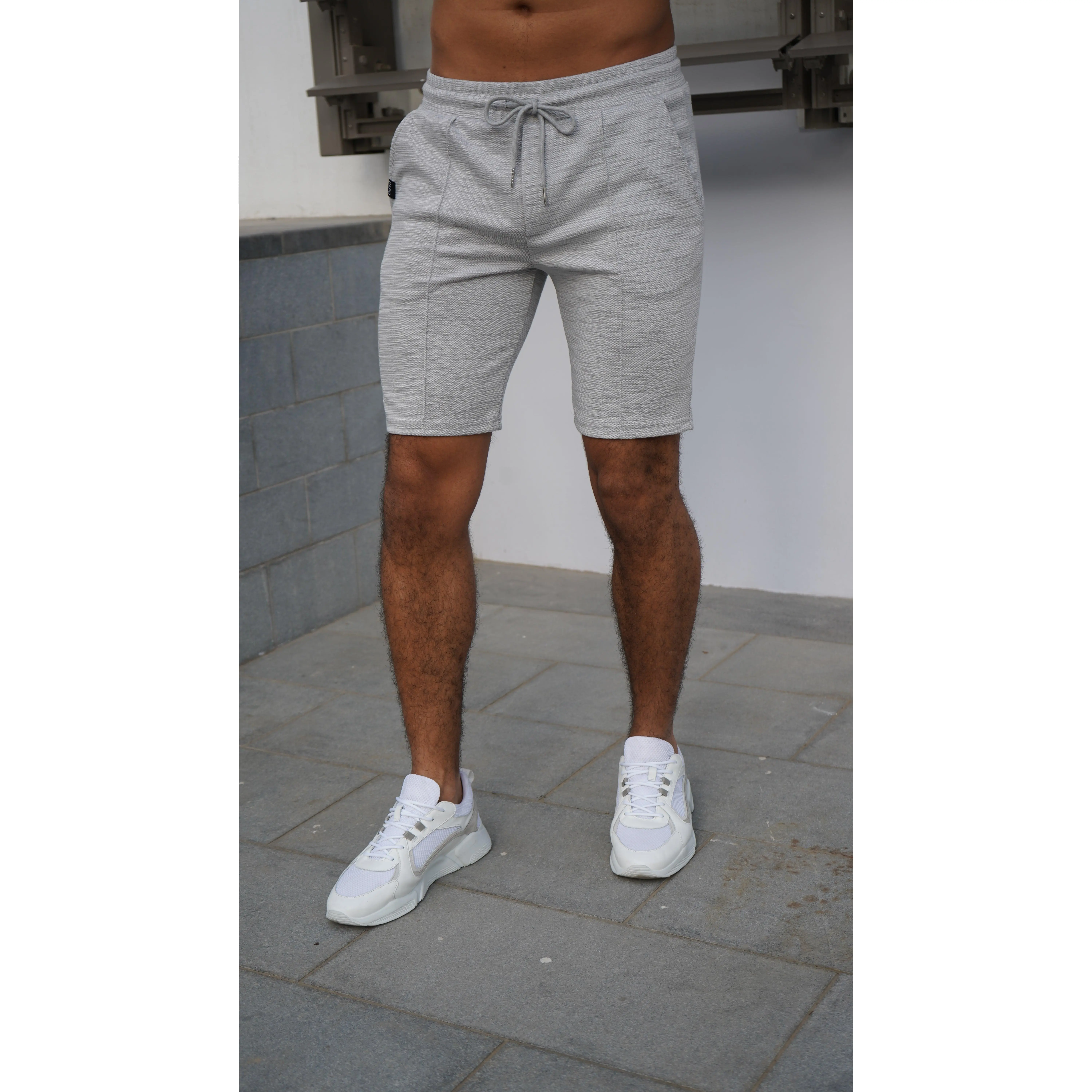 Capo INTERLOCK SLUB Short - Grey