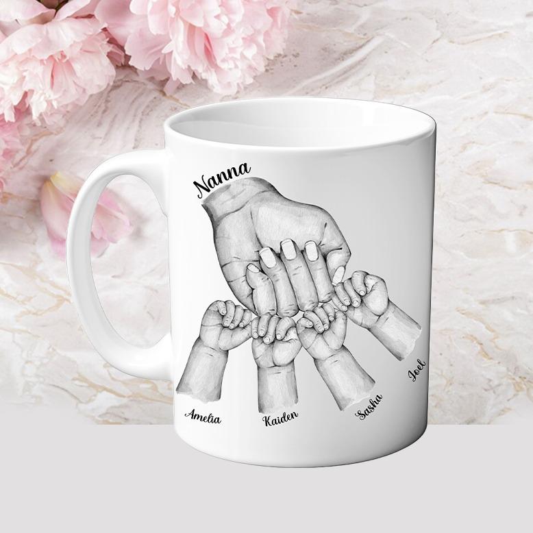 World's Best Nanna/ Nanny/ Gran Personalised Mug/ Cup Mother's Day Gift Double Sided Ceramic Reusable Coffee Drinkware Tumbler Reuse mothers cute 5