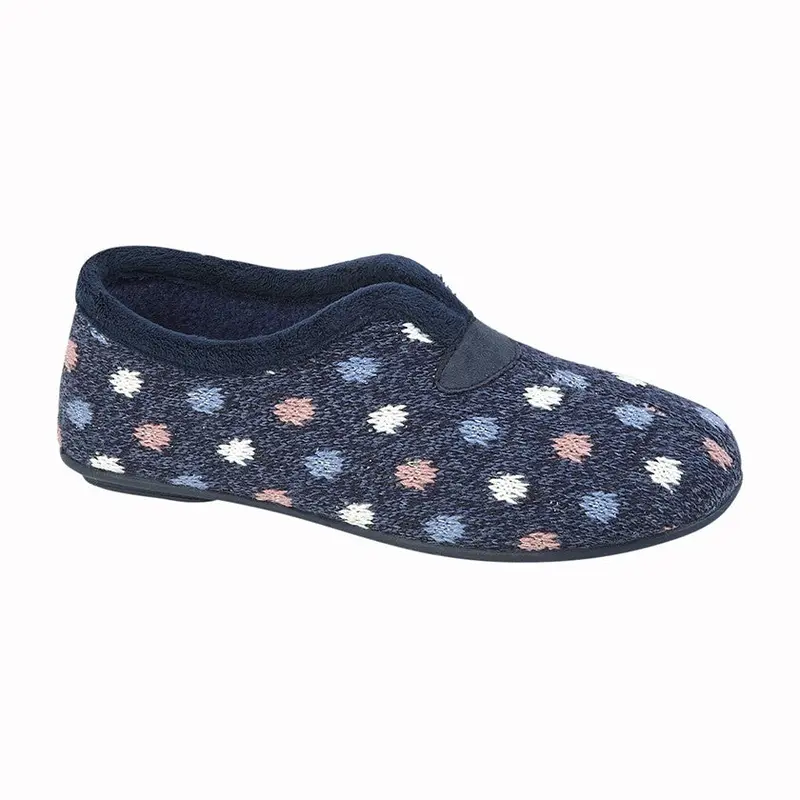 SLEEPERS SEANA Multi Spotted V Front Full Slipper  (LS864C) 0