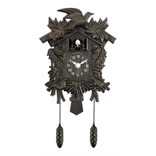 Acctim Hamburg Cuckoo Pendulum Wall Clock - Brown (27828) Decor Decorative 0
