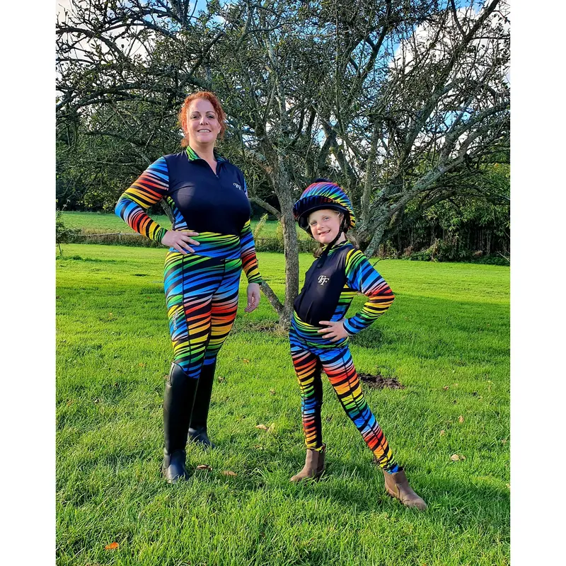 Rainbow Zebra Base Layers - Kids 5