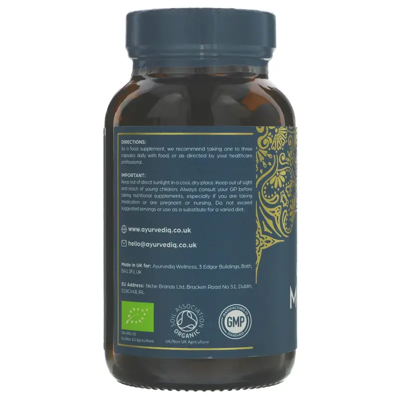 Ayurvediq Wellness | Organic Moringa | 120 capsules 1